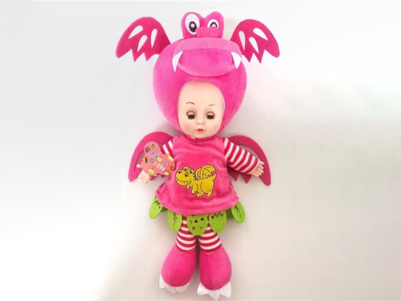 14-Inch Musical Flame Pterosaur Doll