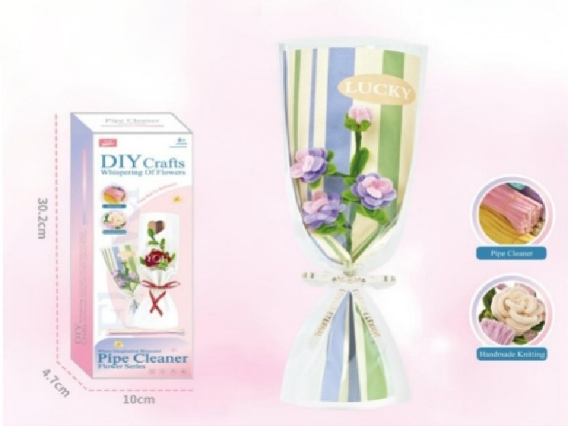 Diy Twisty Stick Bouquet Of Xingyun Flower Notes