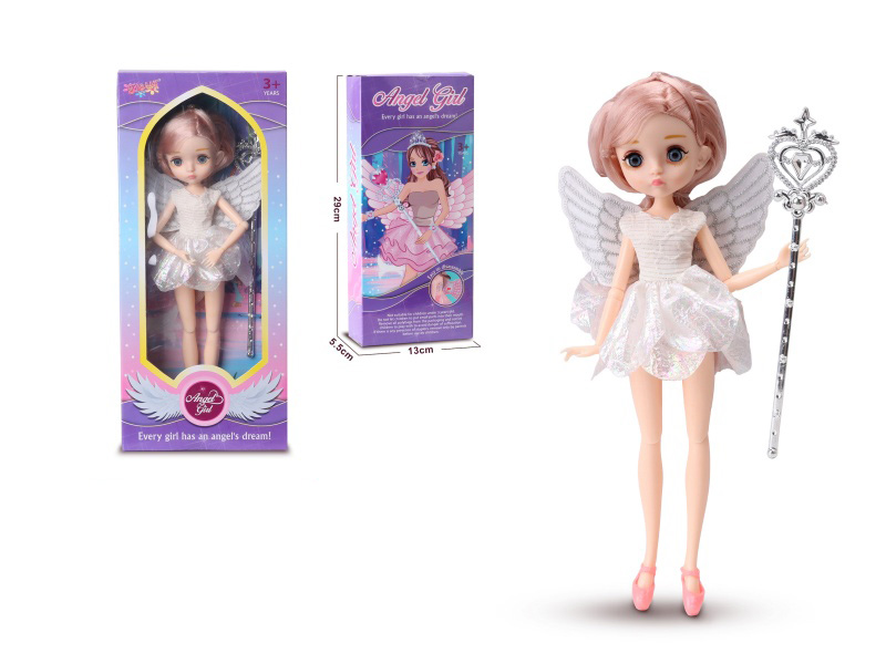 10" Anigel Girl Doll With Magic Stick