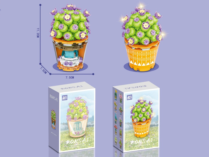 Building Blocks: Succulent Building Block Flower Shop 170 Pieces