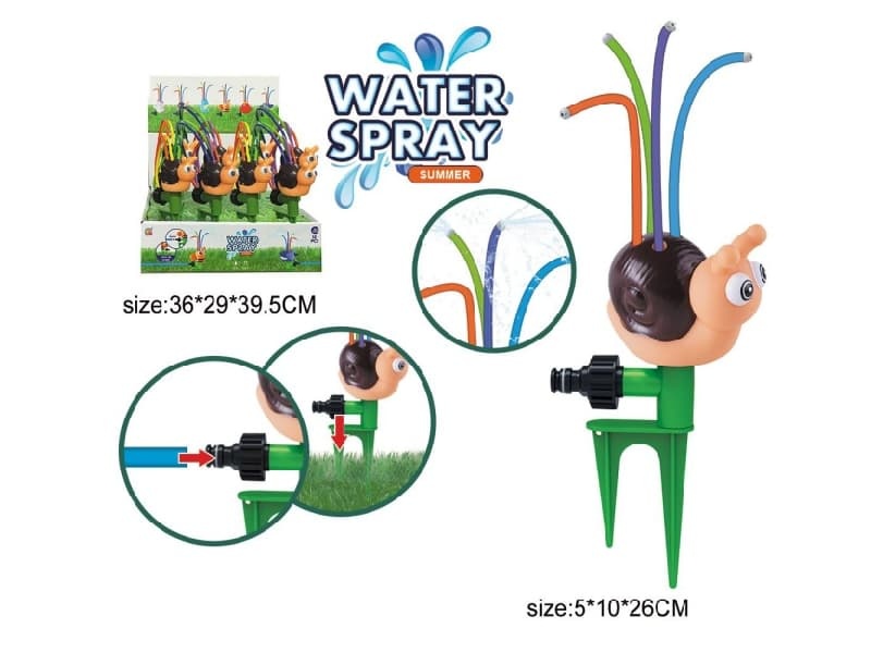 Outdoor Sprinkler Games Snail