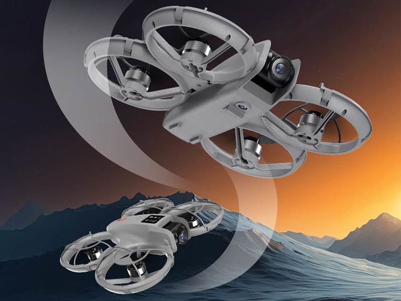 Remote Control Brushless Drone With 4.3-Inch Screen And Dual-Camera Optical Flow