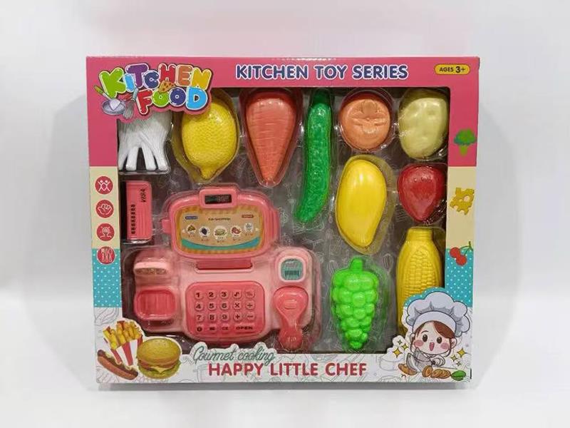 Cashier Counter Fruit And Vegetable Set