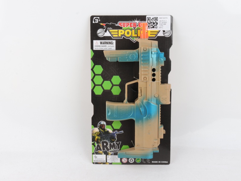 Silver-Blue Lines Flint Gun