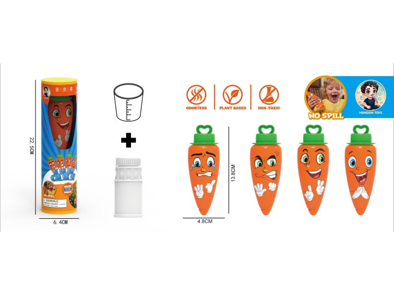 Radishes Are Not Sprinkled In Bubble Bottles