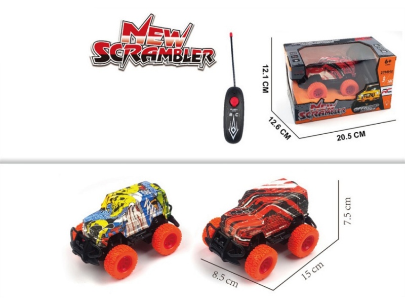 2-Channel  Remote Control Mini Car