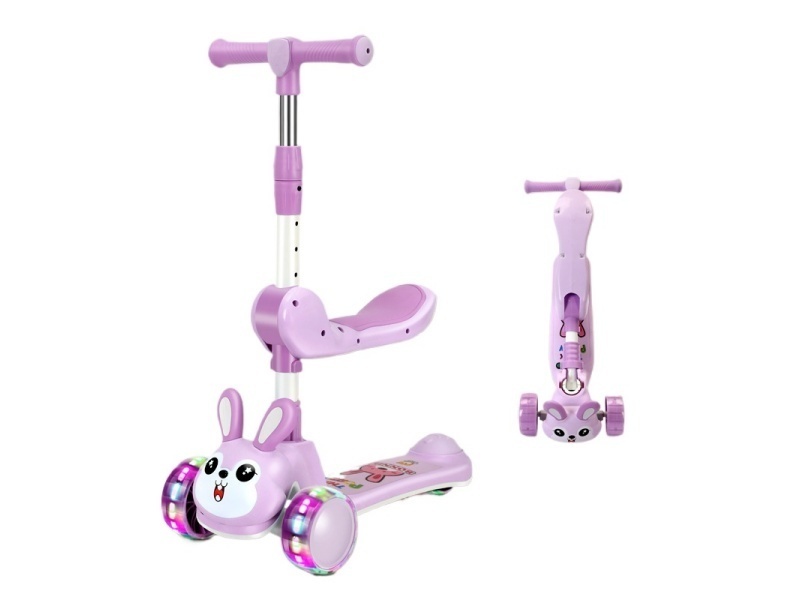 Children'S Scooter (Seat Model) (Music + Lighting)