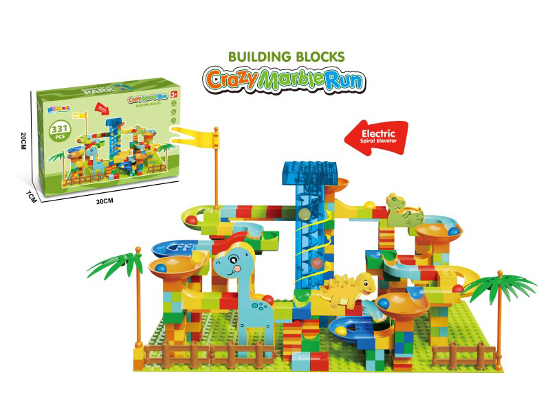 331 Small Particle Electric Dinosaur Slide