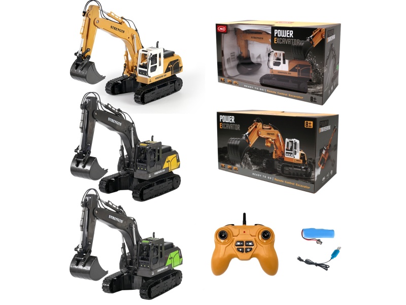 1:20 12CH Remote Control Alloy Excavator