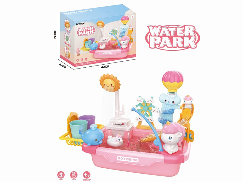 Pony Theme DIY Electric Dishwasher 35pcs