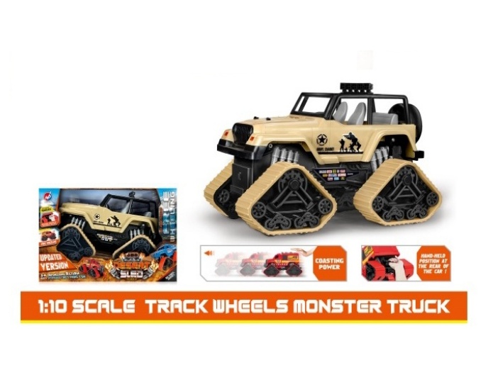 1:10 Fire Wheel Military Inertial Vehicle