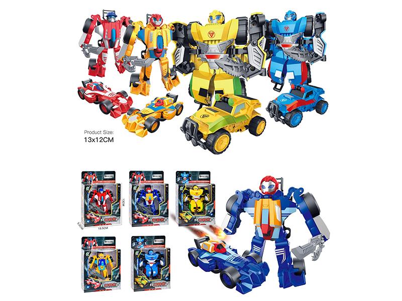 One Key Transformation Jeep/Equation Car Robot Toy