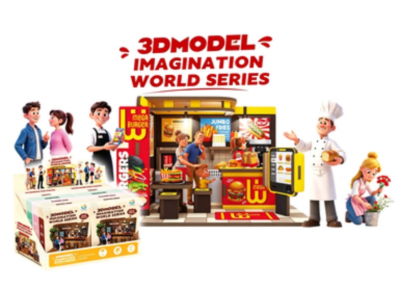 3D Jigsaw puzzle series