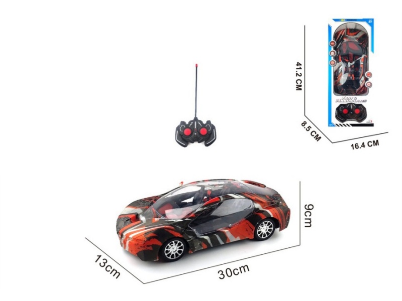 4-Channel  Remote Control Car Graffiti Bmw