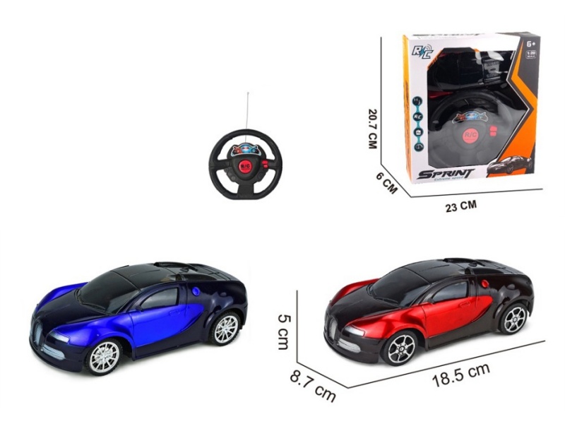 2-Channel  Remote Control Bugatti