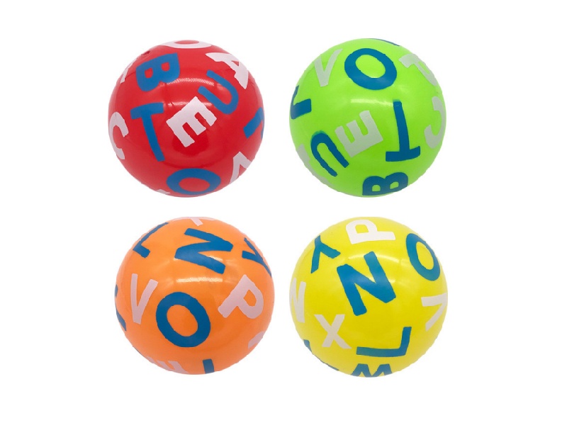 9-Inch Letter Inflatable Ball