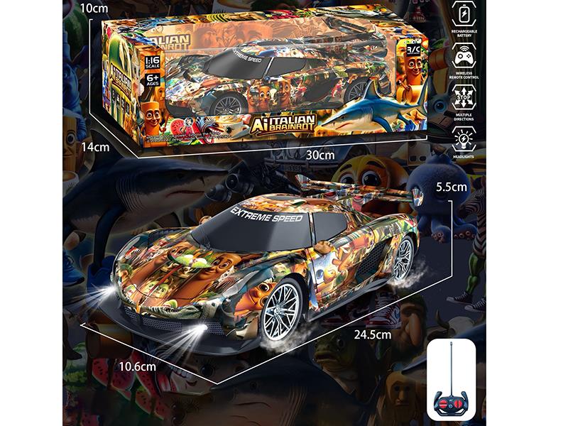 4-Channel Remote Control Car(Battery Version)