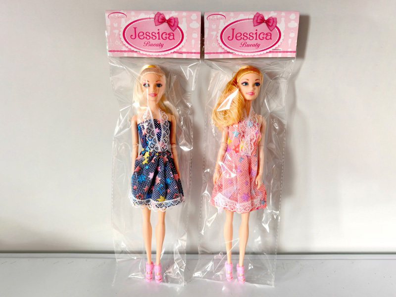 11-Inch 9-Joint Big-Foot Barbie Doll