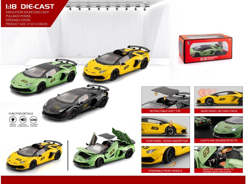 1:18 Lambo Svj63