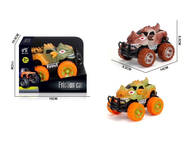 1:43 Mini Off-Road Monster Graffiti Car