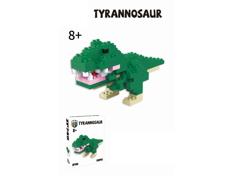 Tyrannosaurus Rex Building Block Dinosaur Series 138 PCS