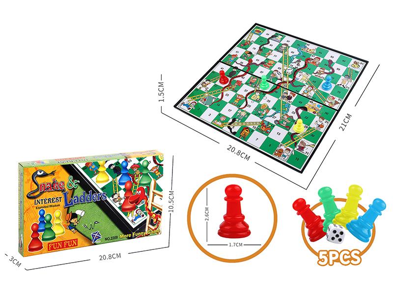 Snake Ladder Game(With Magnets)