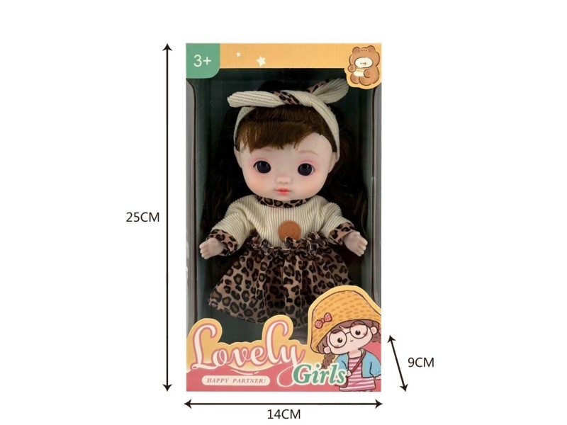 22Cm 3D Real Eye Fun Doll