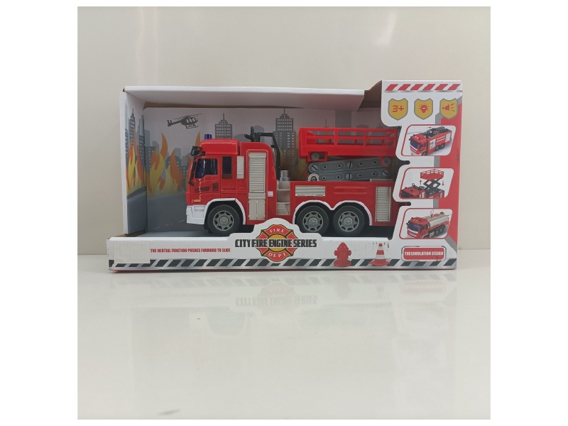 Friction Fire Engine (With Lights And Music)