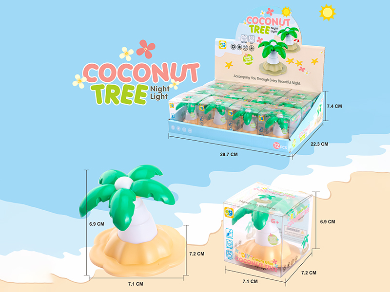 Coconut Tree Small Night Light 12pcs