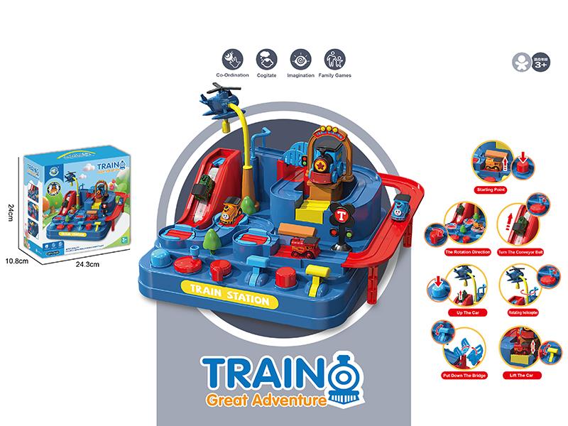 Train Great Adventure(With 4 Cars)