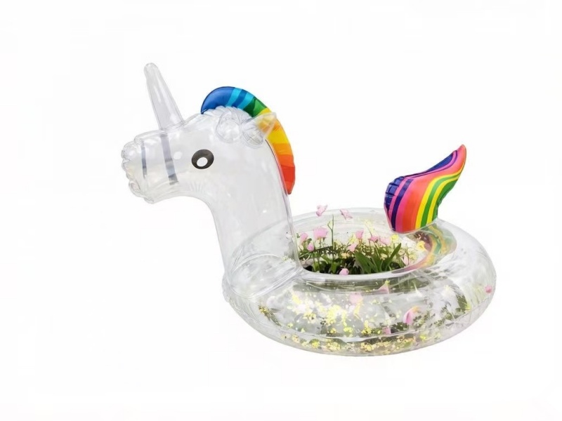 Unicorn Sequined Swimming Ring For Adults