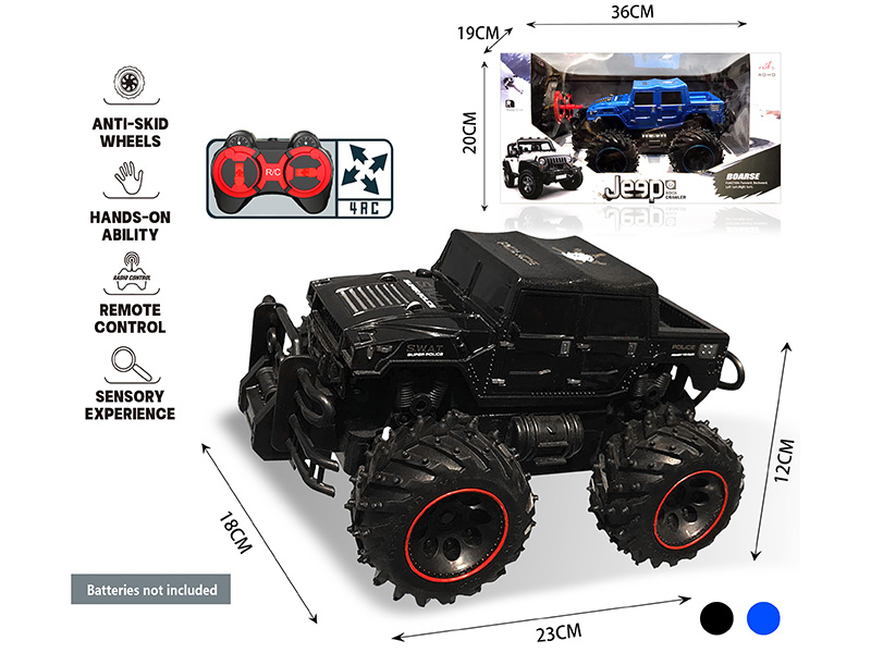 1:16 4-Channel Remote Control SWAT Cross Country Car