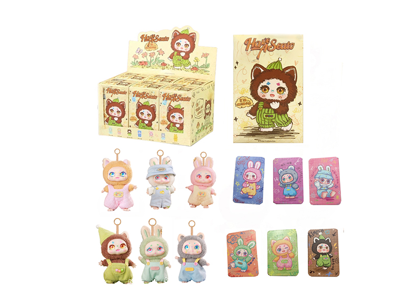 8" 12D EyeBall Kimmon Doll Pendant Blind Box With 1 Card(6PCS)