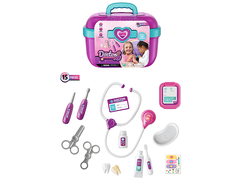 Doctor Set With Light And Sound (15PCS)
