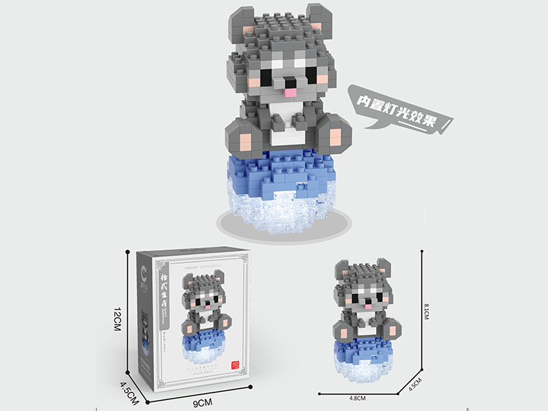 Therat Of The Zodiac Dog Building Blocks 327pcs