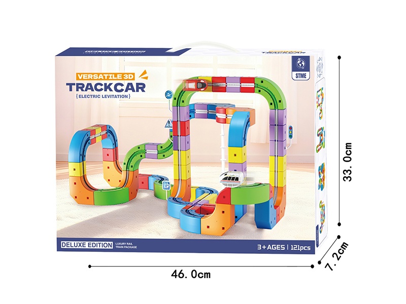 Luxury Edition Versatile Stereoscopic Rail Car (121pcs)