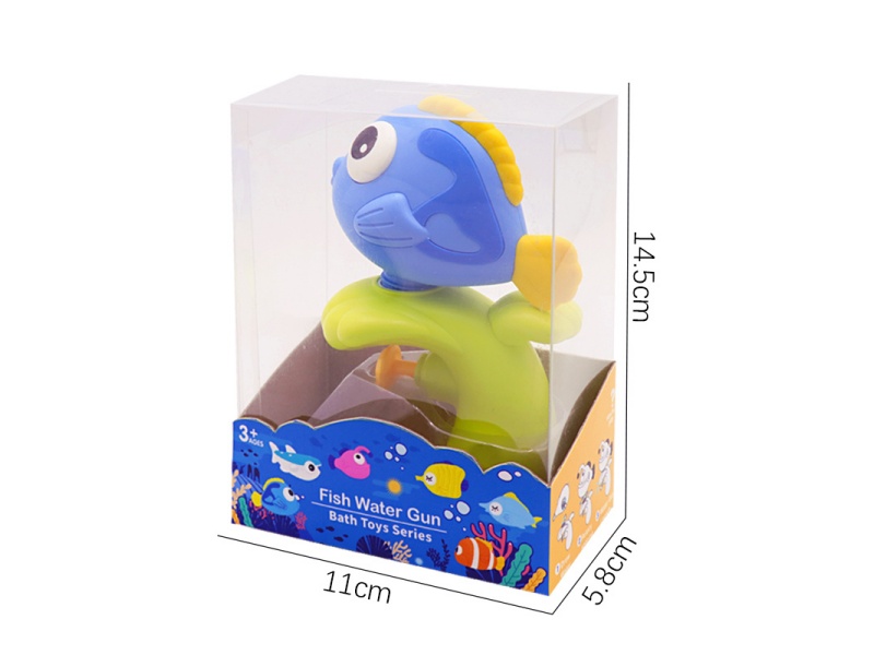 Blue Hanging Fish Water Gun