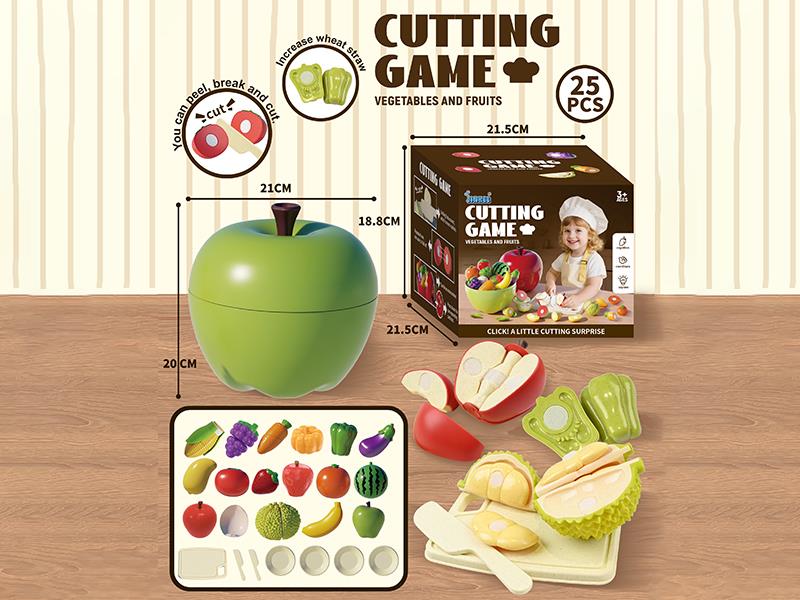 Cutting Fruit And Vegetable Set 25pcs