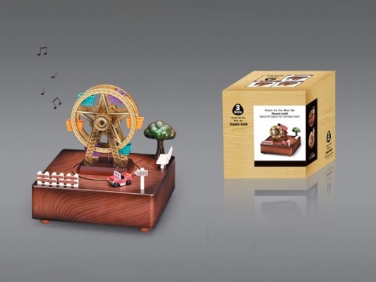 Paradise Series - Ferris Wheel Music Box