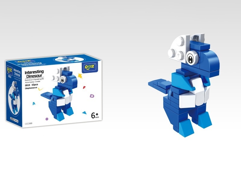 Double Ridge Dragon Building Blocks 43Pcs