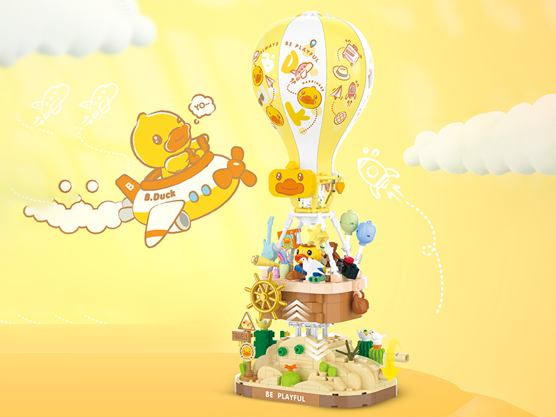 Duck Hot Air Balloon Building Blocks 501pcs