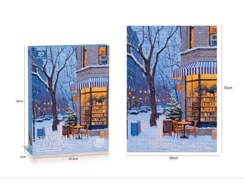 Oil Painting Puzzle (1000 Pieces)