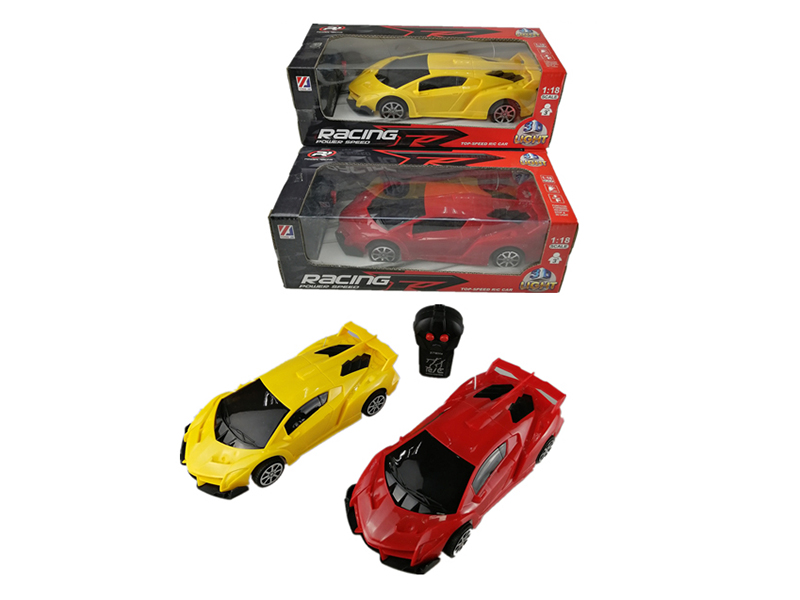 1:18 2-Channel Remote Control Lamborghini Car With 3D Lights