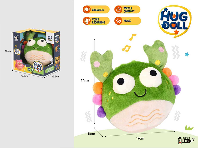 Crab Vibration Music Doll