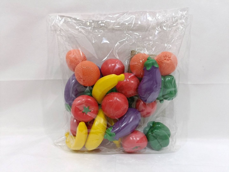Tpr Soft Rubber Plays House With Fruits And Vegetables