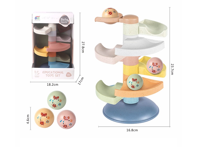 Straw Nine Layer Skateboard Rolling Ball