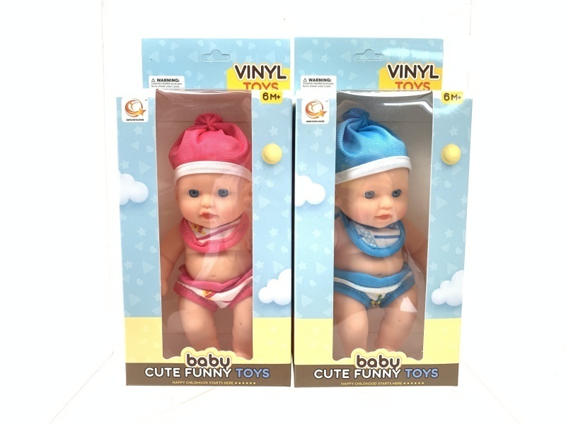 8-Inch Rubber-Lined Doll