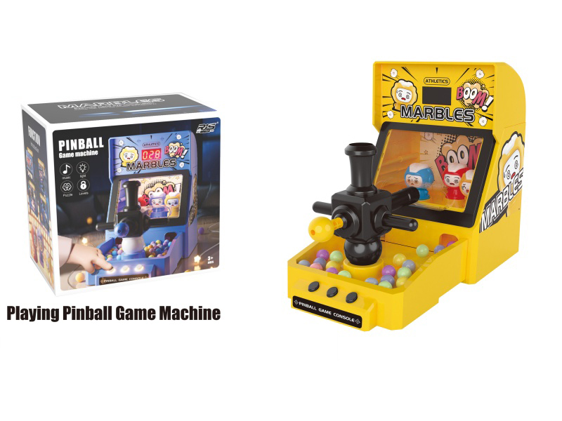 Pinball Game Machine(Yellow)