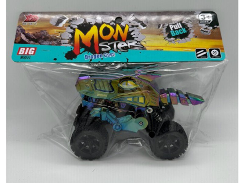 Gold-Plated Double Rebound Climbing Monster Car