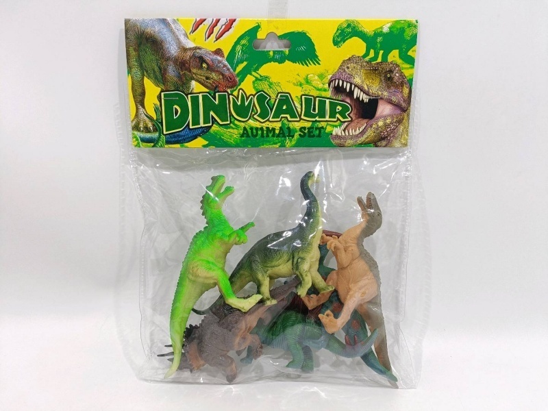 Six Hollow Dinosaurs